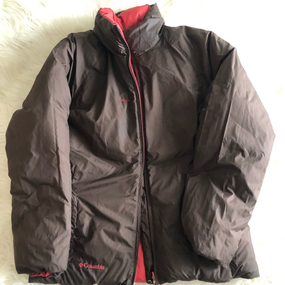 Columbia reversible puff jacket